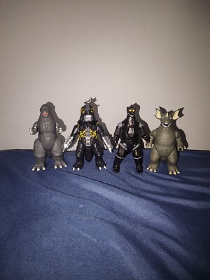 Super 7 Godzilla  ReAction Monster Island Blind Box Set of 4 With Metalic Chase-image