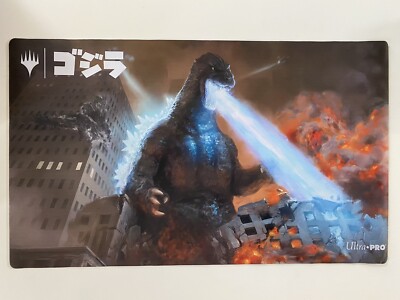 MTG Ultra Pro “Godzilla, King Of Monsters” Playmat *NEW IN SLEEVE* -TCGshowcase--image