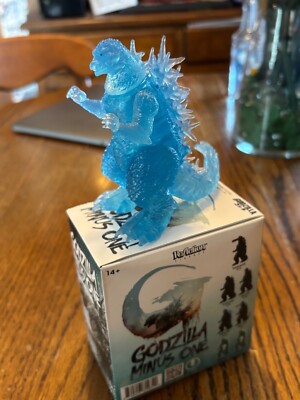 Godzilla Minus One Blue Clear Chase Closed Mouth ReAction Super7 Blind Box-image
