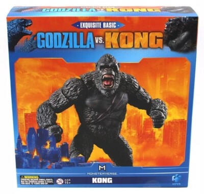 HIYA EXQUISITE BASIC GODZILLA VS. KONG KONG ACTION FIGURE-image