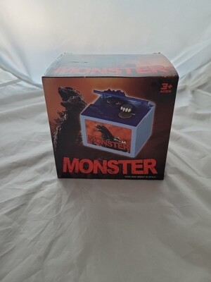Godzilla mischief Coin Bank Box-image