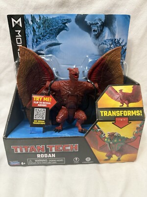 Monsterverse Godzilla Titan Tech Transforming Rodan Figure 2023 Playmates Toy -image
