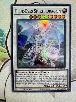 Blue-Eyes Spirit Dragon Holo Yugioh TCG YG684-image