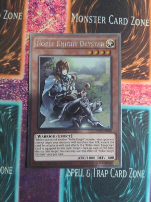 Yu-Gi-Oh! Noble Knight Drystan NKRT-EN008 Limited Platinum Rare NM/LP-image