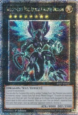 Yugioh! Galaxy-Eyes Full Armor Photon Dragon - RA01-EN037 - Quarter Century Secr-image