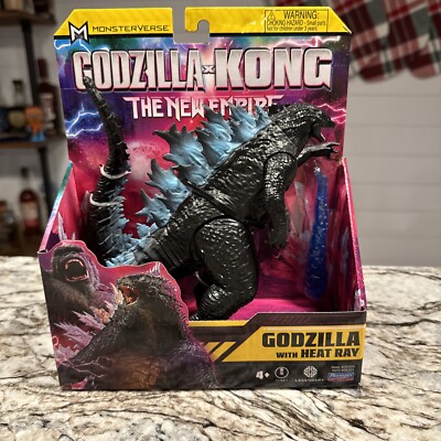 Godzilla x Kong The New Empire Godzilla With Heat Ray 2024 Playmates New Release-image