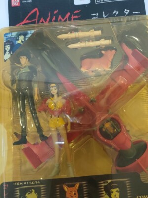 COWBOY BEBOP Spike Mirror Figure Faye Valentine Swordfish Bandai collection-image