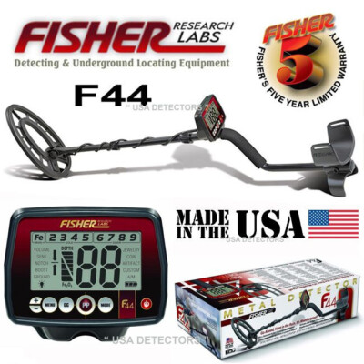 Fisher F44 Metal Detector with 11