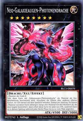 Yu Gi Oh! Neo Galaxy-Eyes Photon Dragon BLC1-EN070 Common-image