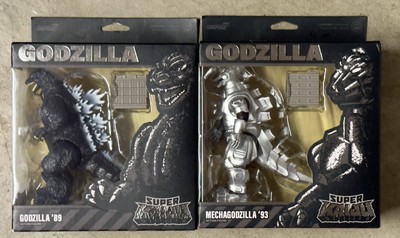 Super7 Toho Deluxe Super Kaiju Godzilla '89 BOX DAMAGED & Mechagodzilla '93-image