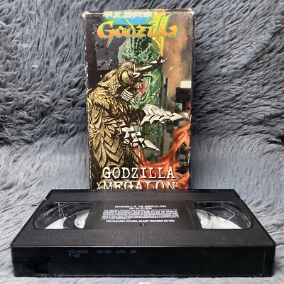 Godzilla Vs. Megalon VHS 1997 Anchor Hay Starmaker Classic Monster Movie Film-image