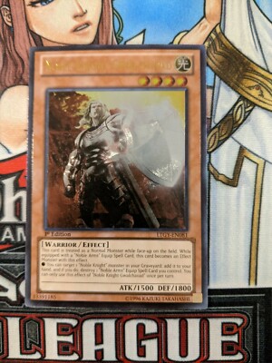 Noble Knight Gwalchavad - LTGY-EN081 - Ultimate Rare 1st Edition  YUGIOH-image