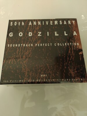 GODZILLA SOUNDTRACK PERFECT COLLECTION BOX2 CD 6 CD BOX From JAPAN-image