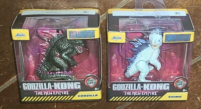 Lot of 2 The New Empire (2024) Metalfigs: GODZILLA/SHIMO 2.5