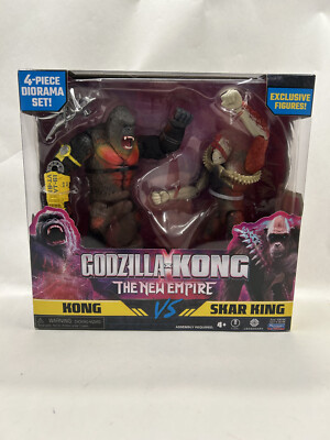 MonsterVerse GODZILLA x KONG the New Empire (2024) KONG vs SKAR KING Figures!-image