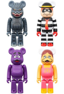 Medicom Toy Godzilla VS McDonald's Be@rbrick 150% Figure-image