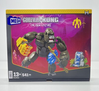 Mega - Godzilla x Kong The New Empire - Kong Building Set - 541 PCS - HTR77-image