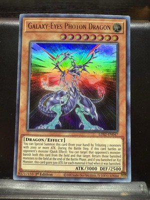 Yugioh - Galaxy-Eyes Photon Dragon - Ultra Rare Holographic - 1st Edition Card-image