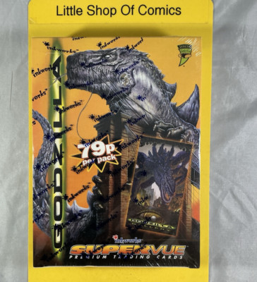 Godzilla Supervue Premium Trading Cards Box 1998 Inkworks Factory Sealed-image