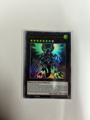 Yu-Gi-Oh! Galaxy-Eyes Full Armor Photon Dragon 1st Ed. DUPO-EN063 Ultra NM/LP x1-image