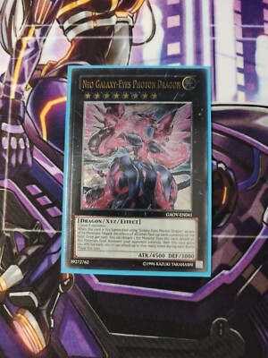 Yugioh Neo Galaxy-Eyes Photon Dragon GAOV-EN041 Ultimate Rare 1st Edition-image