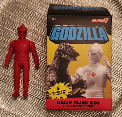 Super7 ReAction - Godzilla Kaiju Blind Box - FIREFIGHTER JET JAGUAR-image