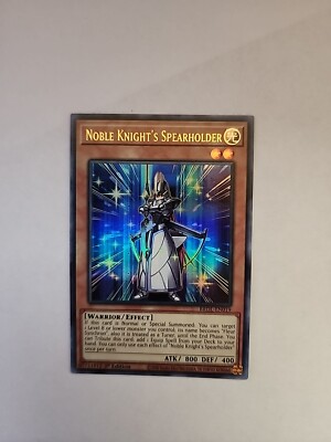 Yugioh! Noble Knight's Spearholder - BROL-EN019 - Ultra Rare - 1st Edition Near -image