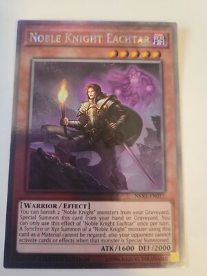 Yu-Gi-Oh! TCG Noble Knight Eachtar Primal Origin NKRT-EN011 Limited Edition-image