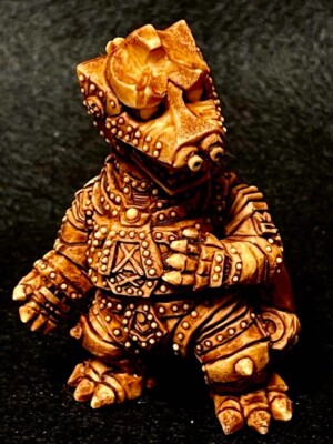 Godzilla 2015 Mechagodzilla First Generation Toho Monster Netsuke Japan Boxed-image