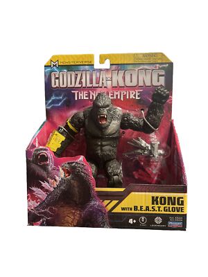KONG w/ BEAST Glove 6” Figure Godzilla X Kong The New Empire 2024 Playmates-image