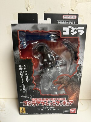 New 2024 Japan Bandai Movie Monster Godzilla Heat 2004 Action Figure Sealed Box-image