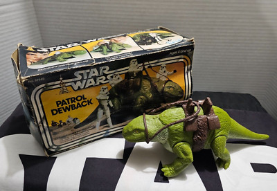 Patrol Dewback 1979 STAR WARS Vintage Original COMPLETE Unbroken 1st RELEASE BOX-image