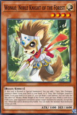 Wonko, Noble Knight of the Forest BLMM-EN035 Ultra Rare 1st Ed - PREORDER 6/13-image