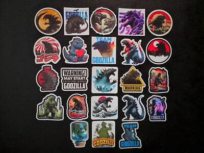 Godzilla Gojira King Of Monsters King Kong Car Bumper Weatherproof Decal Sticker-image