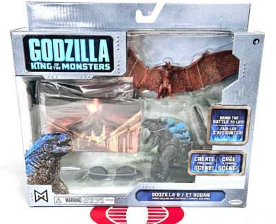 Godzilla King of Monsters Action Figures Kings Collide Battle Pack w/ Rodan 2019-image