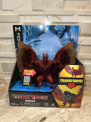 Monsterverse Godzilla Titan Tech Rodan Figure 2023 Playmates Toy New In Box-image