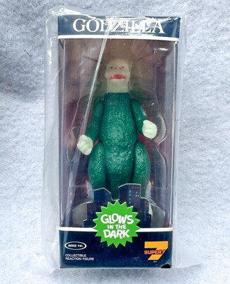Super7 ReAction Exclusive 2021 NYCC Glow Dark GITDShogun Godzilla 3.75