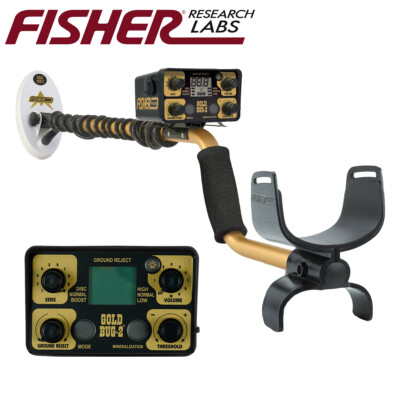 Fisher Gold Bug 2 II Metal Detector with 6.5