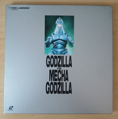 Godzilla vs MechaGodzilla deluxe box (Japan NTSC laserdisc) Japanese kaiju mecha-image