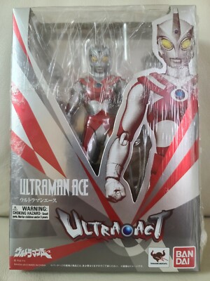 Bandai Tamashii Nations Ultra Act ULTRAMAN ACE New Sealed 2012 US SELLER-image