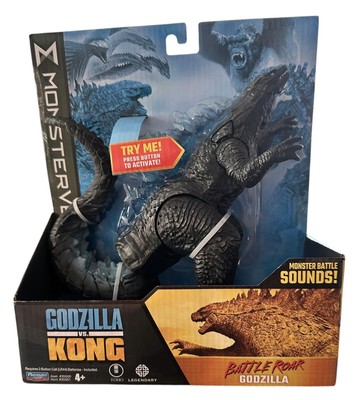 Monsterverse Godzilla vs Kong: Battle Roar Godzilla 7” Action Figure New In Box-image