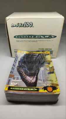 Bandai Godzilla 1998 Carddass Semi-Complete Just Taken Out of the Box-image
