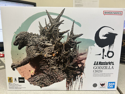 *OPEN BOX* Godzilla Minus One: Godzilla 2023 S.H.Monsterarts Action Figure Rerun-image
