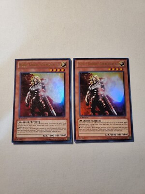 Yugioh - Noble Knight Gwalchavad LTGY-EN081 LP/NM 1st ed Ultra Rare x2-image