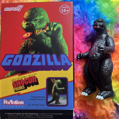 Super7 ReAction Shogun Godzilla Blind Box Shadow w/ Box 3/12-image