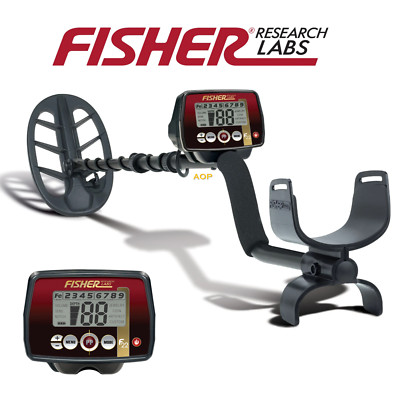 Fisher Labs F22 Weatherproof Metal Detector with 11 Inch DD Weatherproof Coil-image