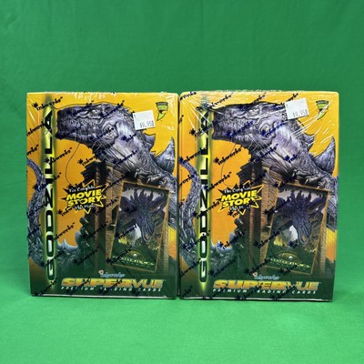 Vintage GODZILLA Supervue 36 Pack (x2) Box 1998 Inkworks Premium Trading Cards-image