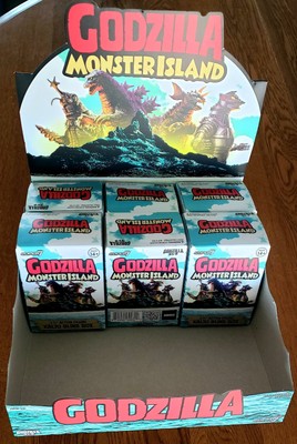 Godzilla Monster Island blind box set of 6 including display Super7 ReAction-image