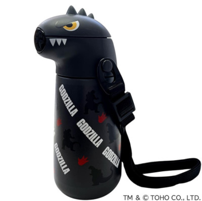 Godzilla Stainless Steel Straw Bottle TOHO Godzilla Store Japan Limited Monster-image