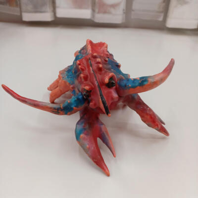 Marsan Ebira 1st Season Character Figure Red x Blue Godzilla Series Used Japan-image